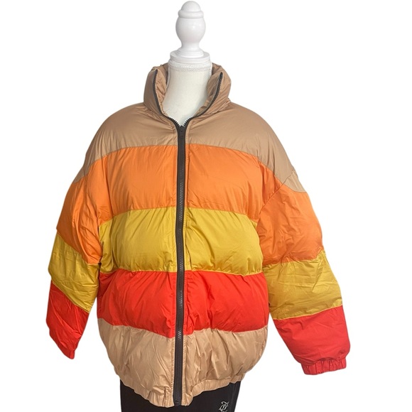 Threadzwear Jackets & Blazers - 🆕 Color Block Puffer Jacket
